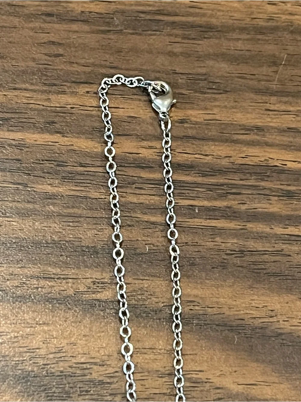 Hematite Turtle Pendant on Silver Tone Chain Necklace